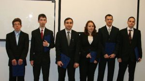 A 2015-ös Kovács Magda-díj díjazottjai: Szabó Norbert, Tátrai János, Szandtner Zoltán, Tövissy Judit, Buzás Ferenc, Kiss Bokodi Zsolt.